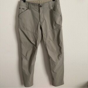 KUHL Silencr Pant Men’s 31x30 Ripstop Fabric in Khaki NWOT